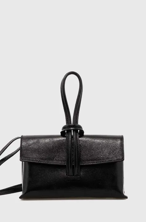 Шкіряна сумочка Answear Lab колір чорний