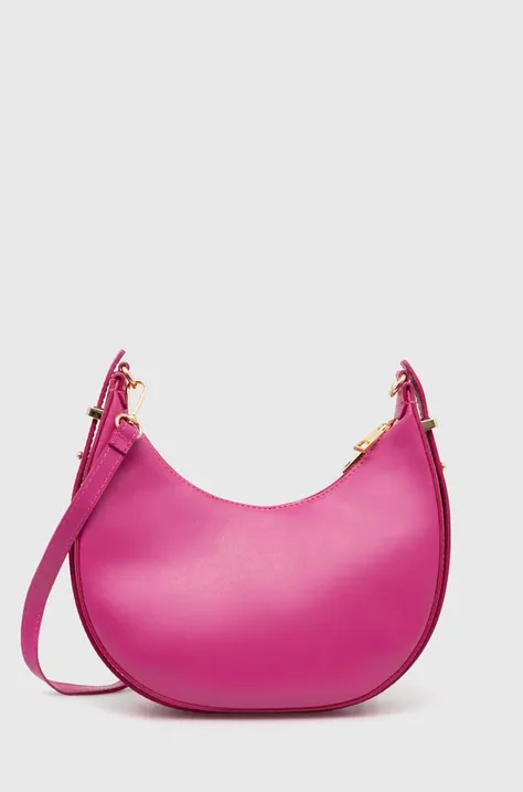 Шкіряна сумочка Answear Lab колір рожевий