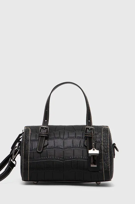 Answear Lab borsa a mano in pelle colore nero