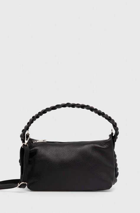Answear.LAB bőr táska fekete