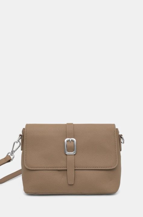 Answear Lab borsa a mano in pelle colore beige