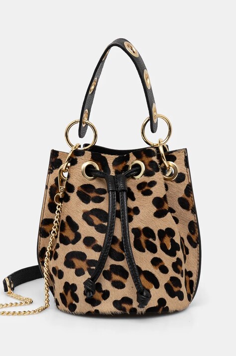 Answear Lab borsa a mano in pelle colore marrone