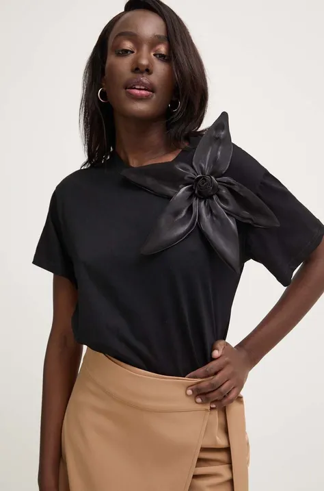 Answear Lab t-shirt donna colore nero