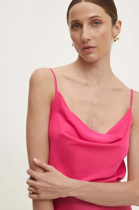 Top Answear Lab za žene, boja: ružičasta, bez uzorka