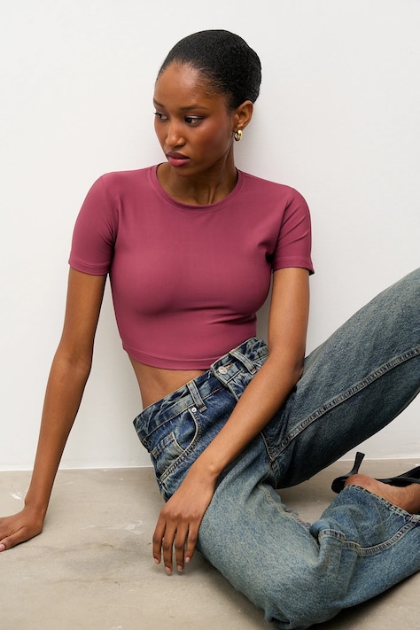 Answear Lab top femei, culoarea roz