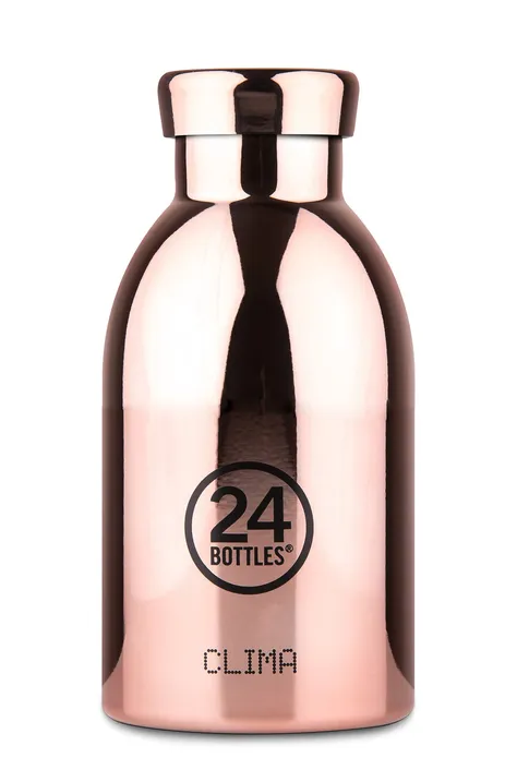 24bottles - Θερμικό μπουκάλι Clima Rose Gold 330ml