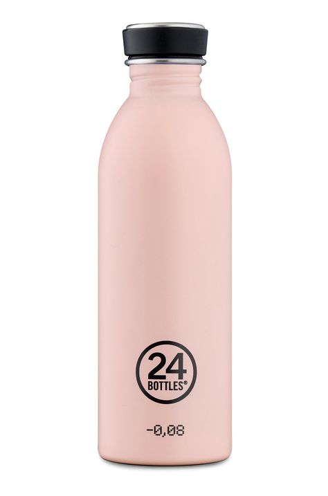 24bottles - Boca Urban Bottle Dusty Pink 500ml