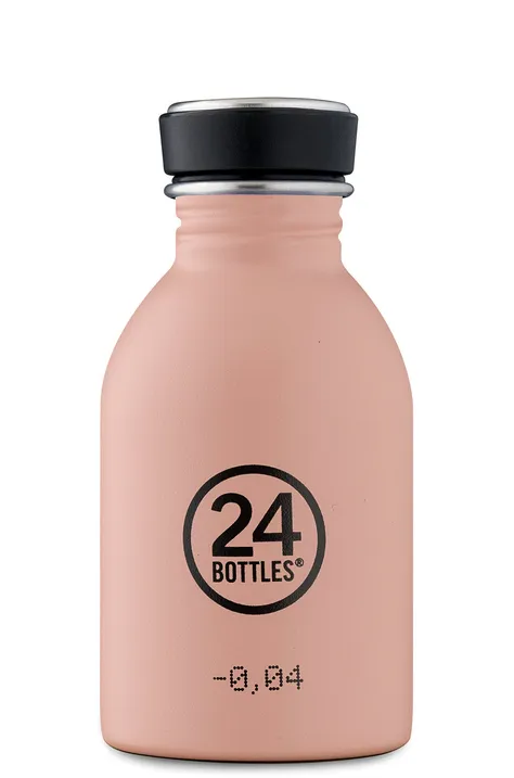 24bottles - sticlă Urban Bottle Dusty Pink 250ml Urban.250ml.Dusty.Pink-Dusty.Pink