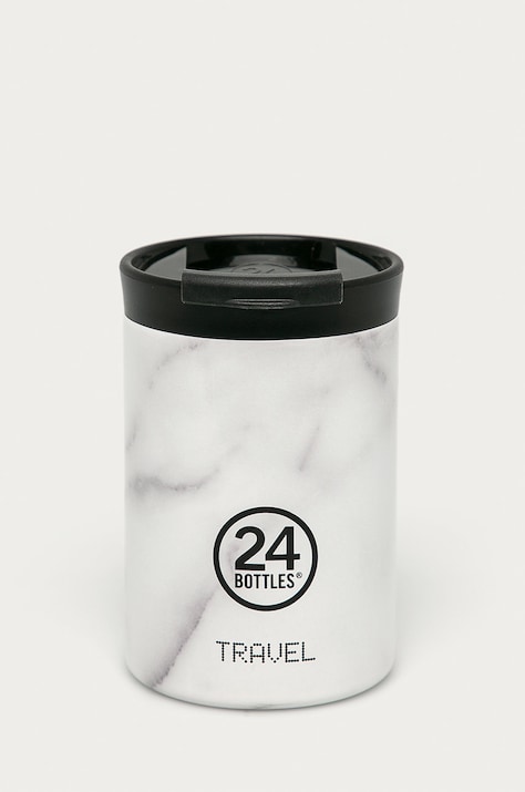 24bottles - Termosz bögre Travel Tumbler Carrara 350ml