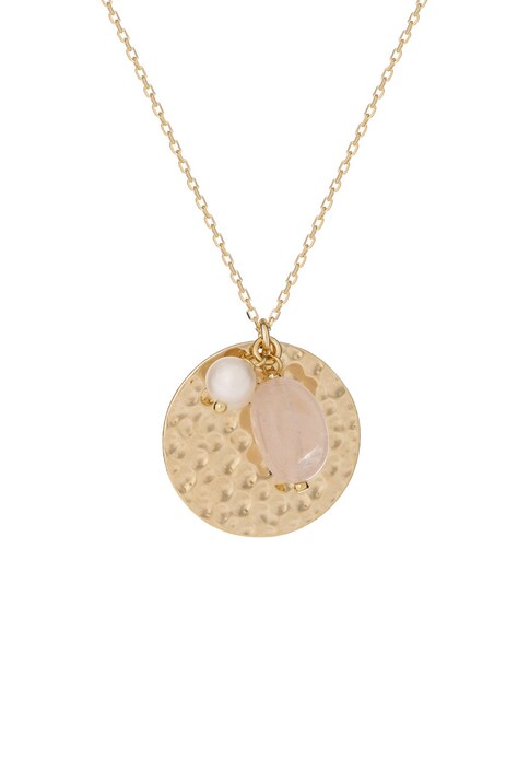 Серебряное колье с позолотой ANIA KRUK Amulety