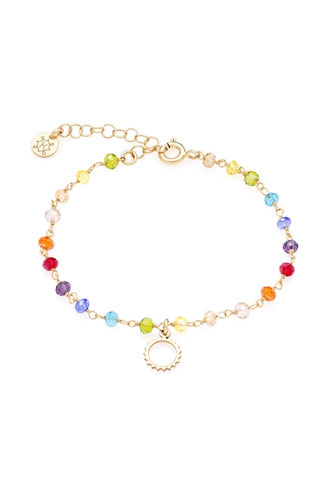 ANIA KRUK bracciale in argento placcato in oro Summer