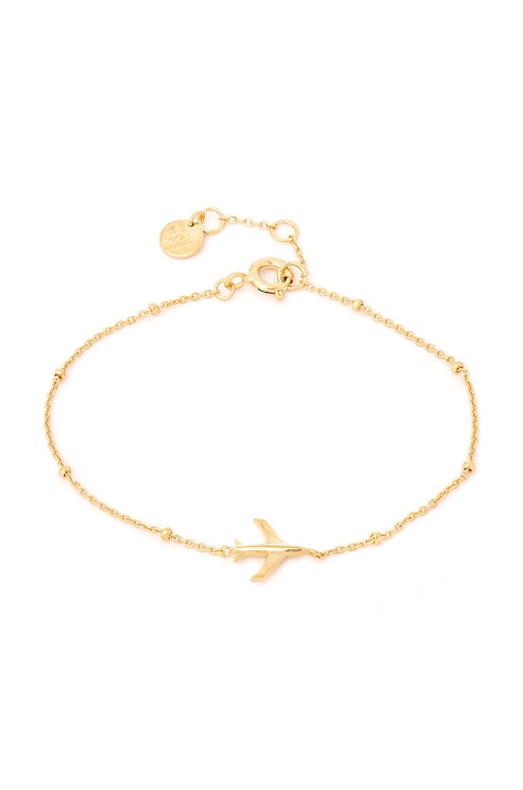 ANIA KRUK bracciale in argento placcato in oro Azymut