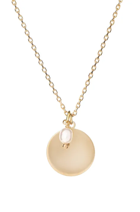 Stříbrný pozlacený náhrdelník ANIA KRUK Glamour