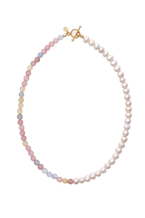 ANIA KRUK collana in argento placcato oro Ariel