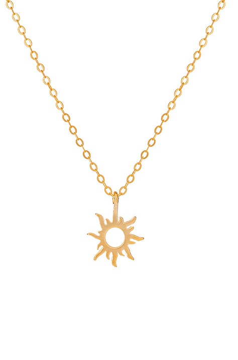 ANIA KRUK naszyjnik ze srebra pokrytego złotem Sky