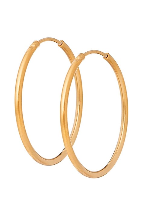 Срібні сережки з позолотою ANIA KRUK TRENDY
