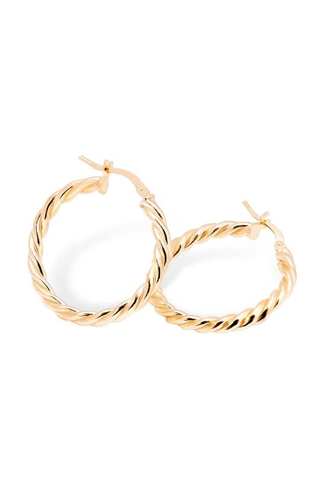 Серебряные серьги с позолотой ANIA KRUK VINTAGE