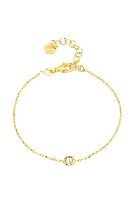 ANIA KRUK bracciale in argento placcato in oro GLAMOUR