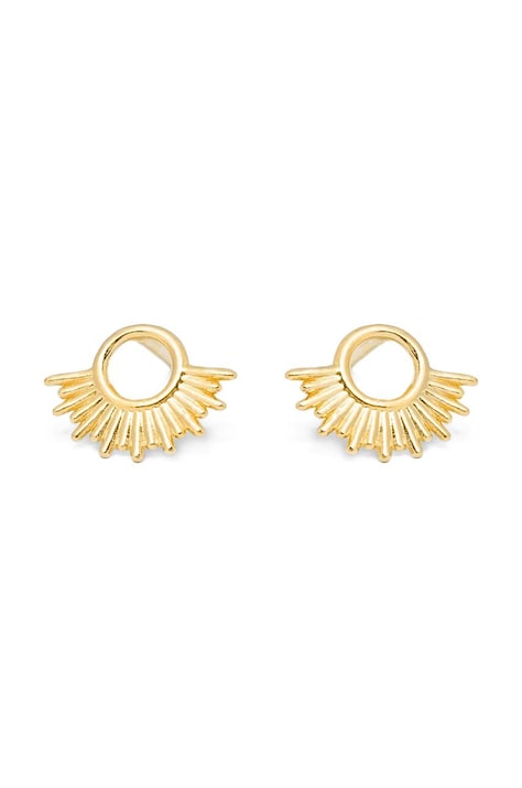 ANIA KRUK aranyozott ezüst fülbevaló BLAIR