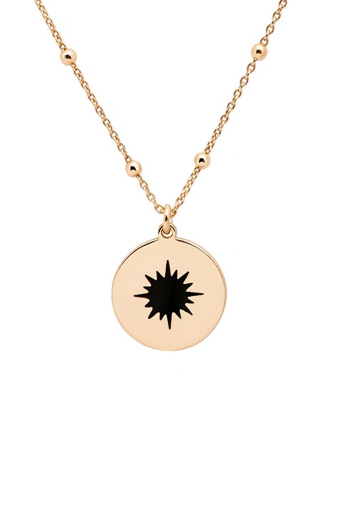 Stříbrný pozlacený náhrdelník ANIA KRUK SKY