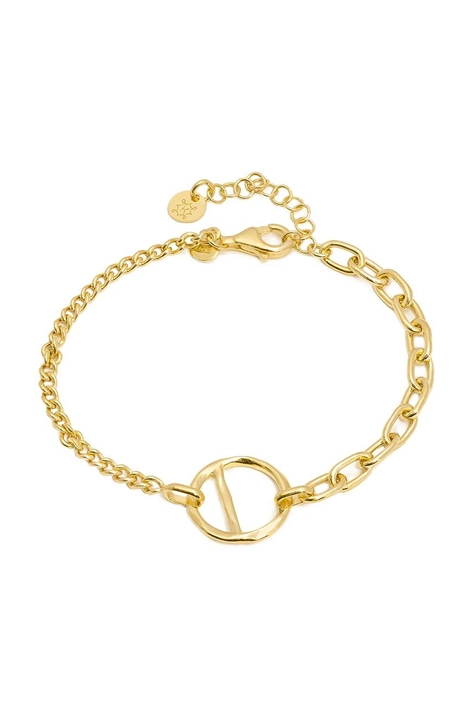 ANIA KRUK bracciale in argento placcato in oro TRENDY