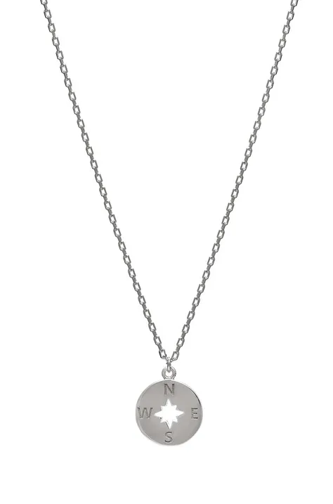 Stříbrný náhrdelník ANIA KRUK AZYMUT SGCNS0820