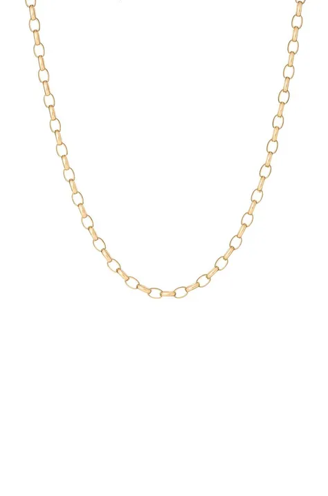 Srebrna ogrlica prevučena zlatom ANIA KRUK VINTAGE SGCNS0960Z