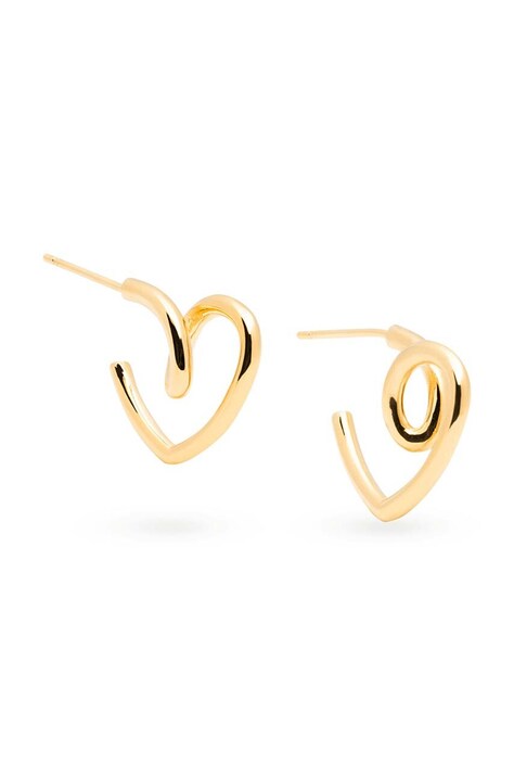 Серебряные серьги с позолотой ANIA KRUK ROMANTICA SJDKS0030Z