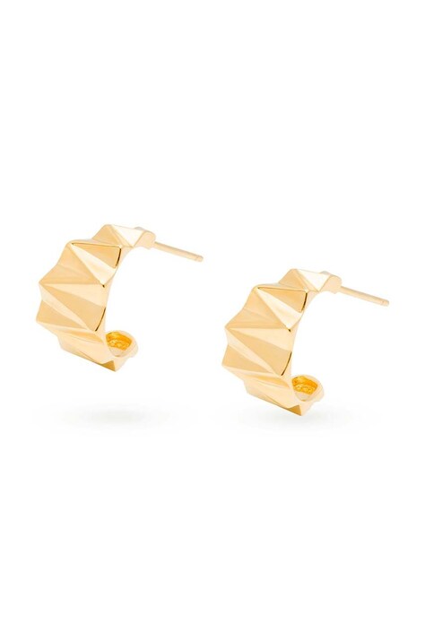 Позлатени сребърни обици ANIA KRUK VINTAGE SJDKS0090Z