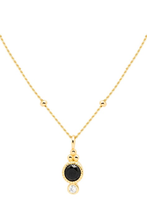 Серебряное колье с позолотой ANIA KRUK OVAL SJDNC0211Z