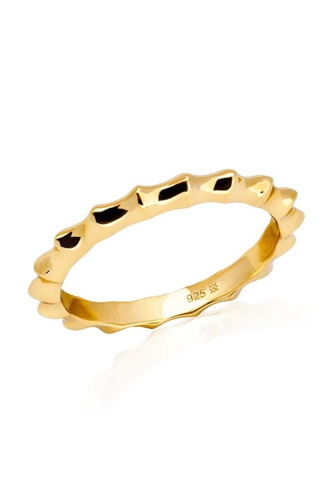 ANIA KRUK anello in argento placato in oro ARIEL SMRPS1480Z