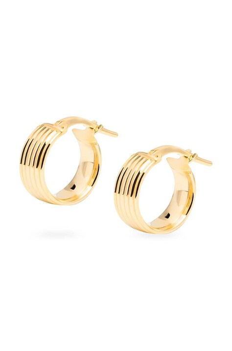 ANIA KRUK cercei din argint placat cu aur TRENDY SMVKS2590Z