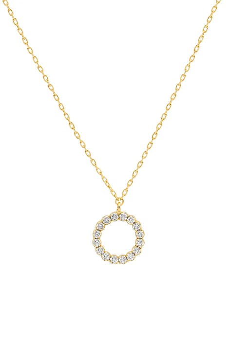 ANIA KRUK colier din argint placat cu aur TRENDY SLTNS3162Z