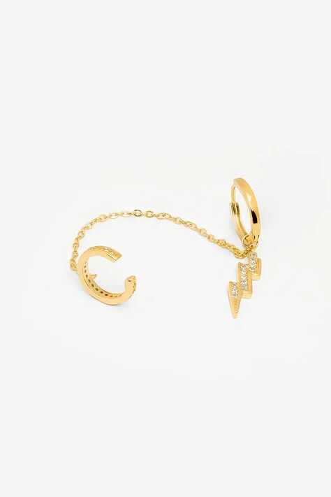 Кафф зі срібла з позолотою ANIA KRUK ROCK IT SMVKC2072Z