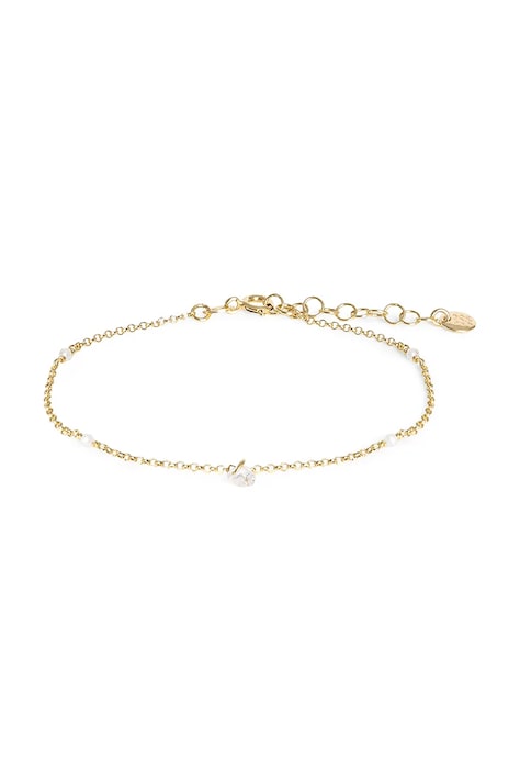 Ασημένιο επιχρυσωμένο βραχιόλι ANIA KRUK GLAMOUR SMIAC0442Z