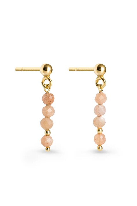 ANIA KRUK kolczyki ze srebra pokrytego złotem SUMMER SAKKN2678Z