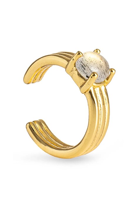 ANIA KRUK nausznica ze srebra pokrytego złotem DUO SMRKN2359Z