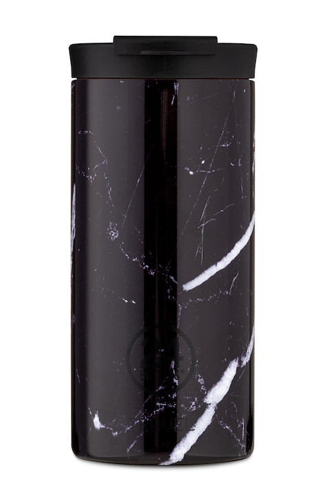 24bottles - Ισοθερμική κούπα Travel Tumbler Black Marble 600ml