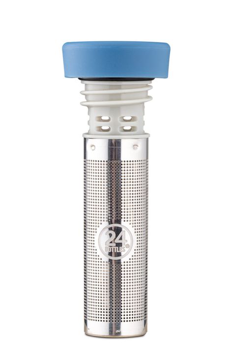 24bottles - Βραστήρας για το θερμικό μπουκάλι Clima Infuser Lid Light Blue