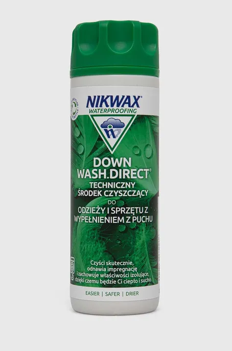 Nikwax środek do czyszczenia odzieży i śpiworów z wypełnieniem puchowym Down Wash.Direct® 300 ml kolor transparentny