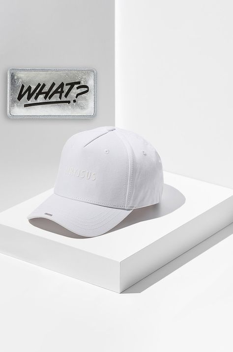 Кепка Next generation headwear колір білий з аплікацією