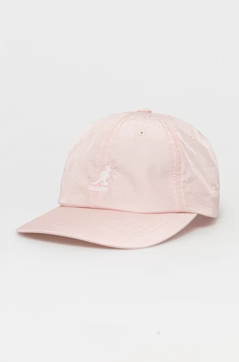Kangol baseball cap pink color
