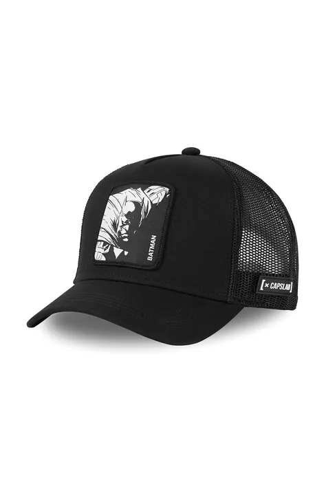 Καπέλο Capslab Dc Comics Street χρώμα: μαύρο