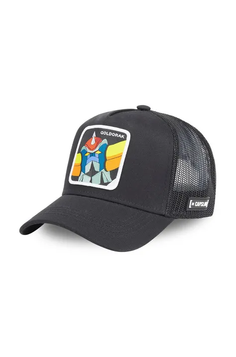 Καπέλο Capslab Goldorak χρώμα: μαύρο