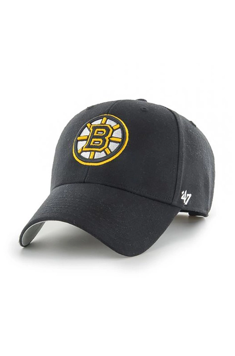 Кепка 47 brand Nhl Boston Bruins колір чорний з аплікацією