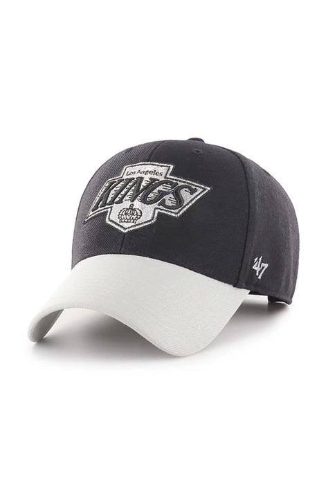 Καπέλο 47brand Nhl Vintage La Kings Shadow Original NHL Vintage LA Kings χρώμα: μαύρο S70812.3  HVIN-MVPTT08WBV-BKA88