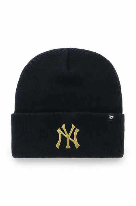 Шапка 47brand Mlb New York Yankees цвет синий