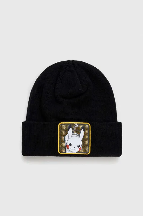Καπέλο Capslab X Pokemon χρώμα: μαύρο