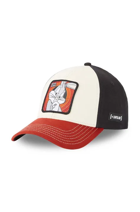 Καπέλο Capslab Looney Tunes χρώμα: κόκκινο