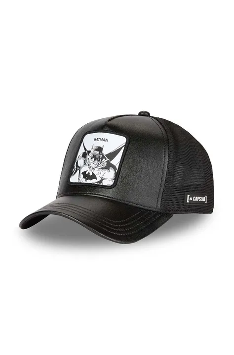 Καπέλο Capslab DC χρώμα: μαύρο, CL.DC6.1.CT.BNB